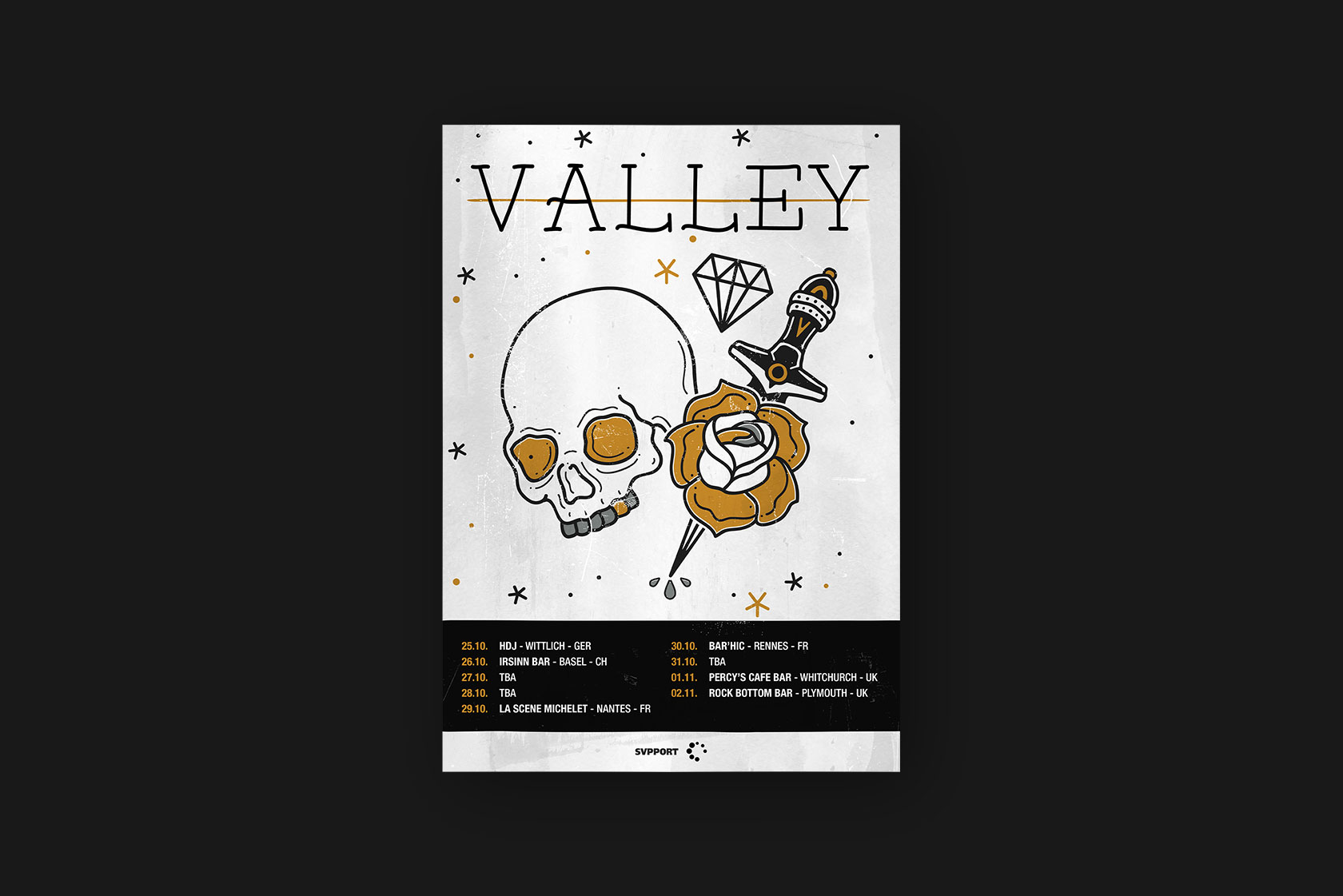Printdesign für Valley