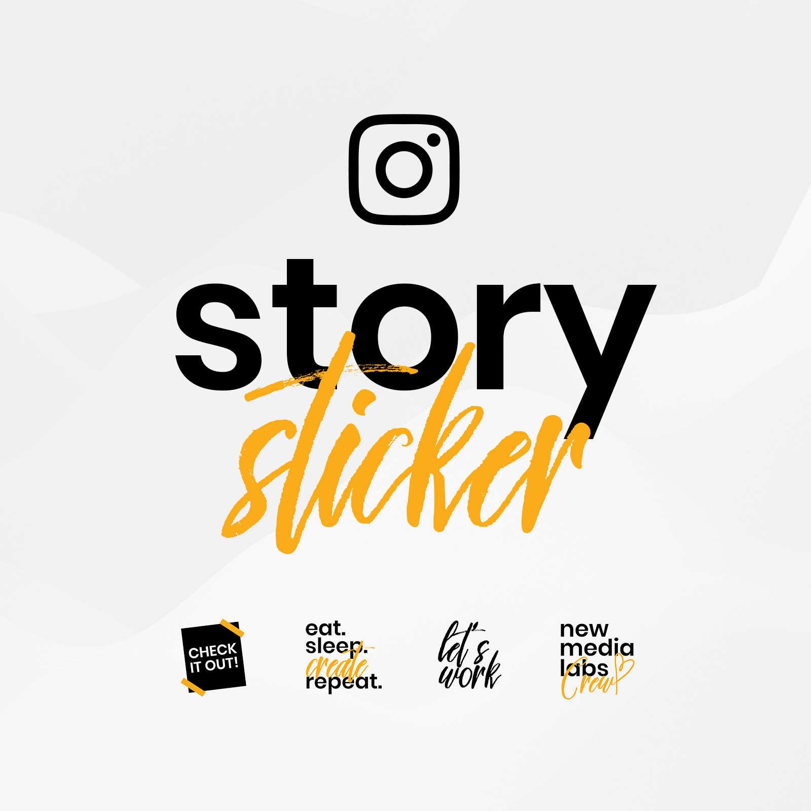 Instagram Story Sticker Pack