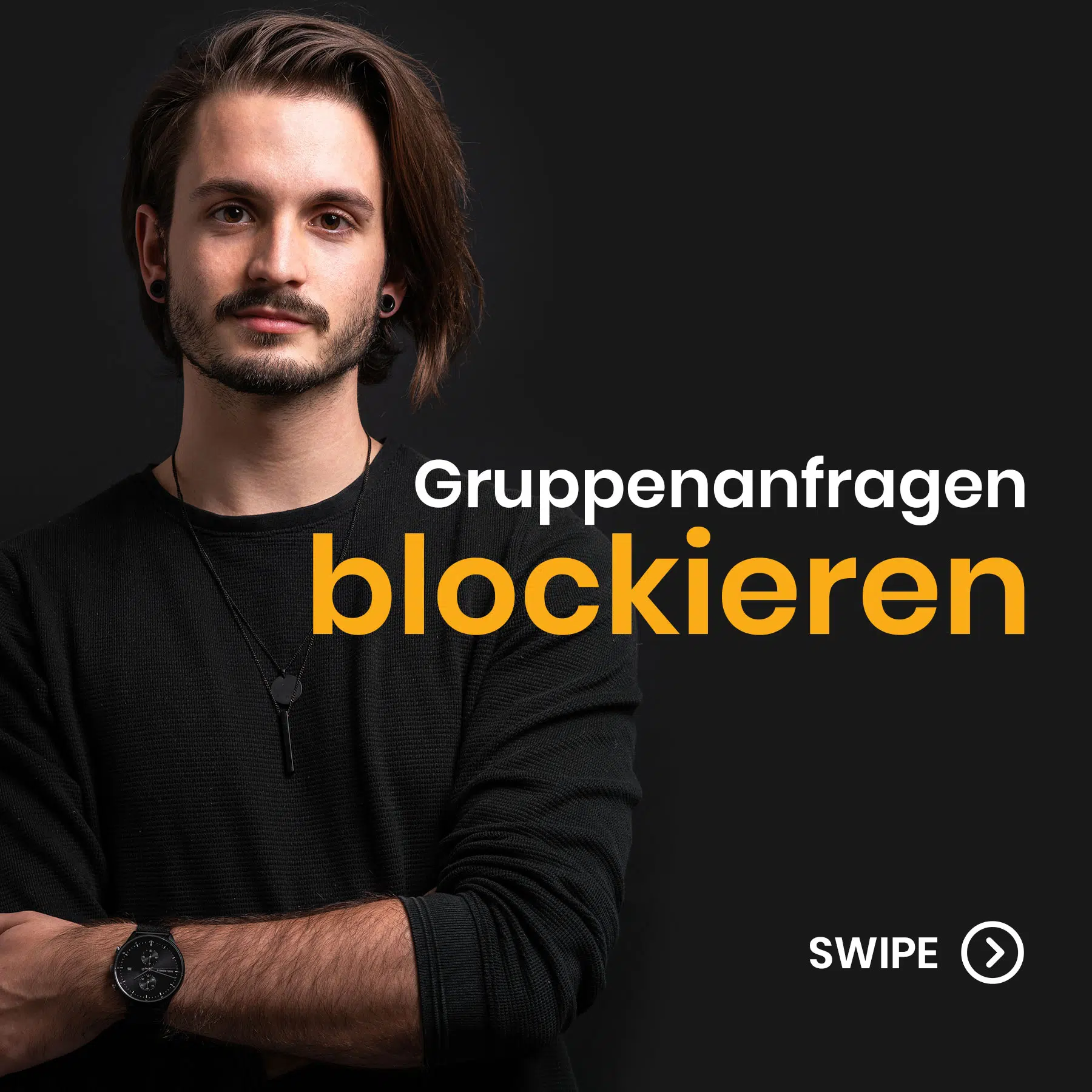 Instagram Gruppenanfragen blockieren