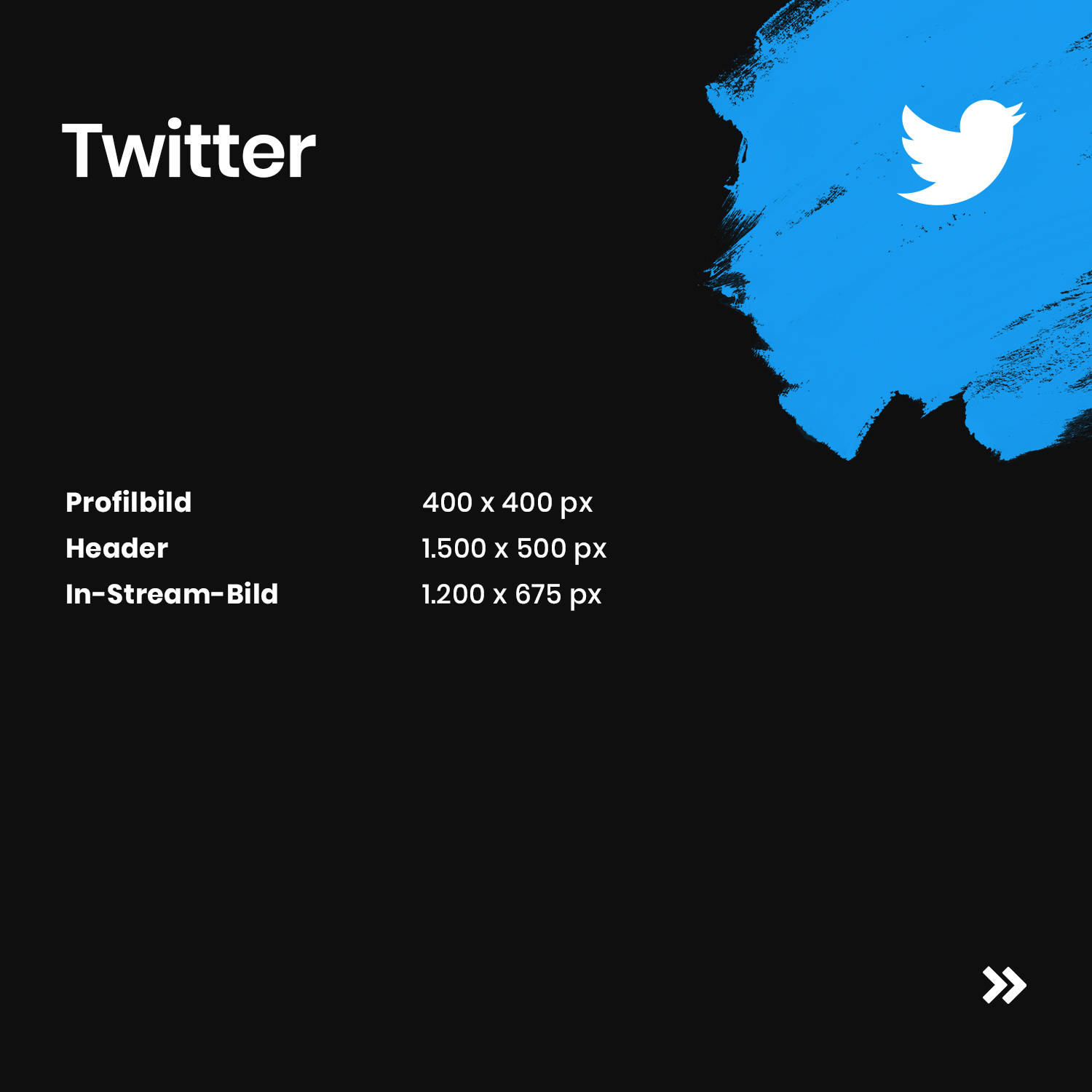 Bildgrößen in Social Media Beitrag new media labs