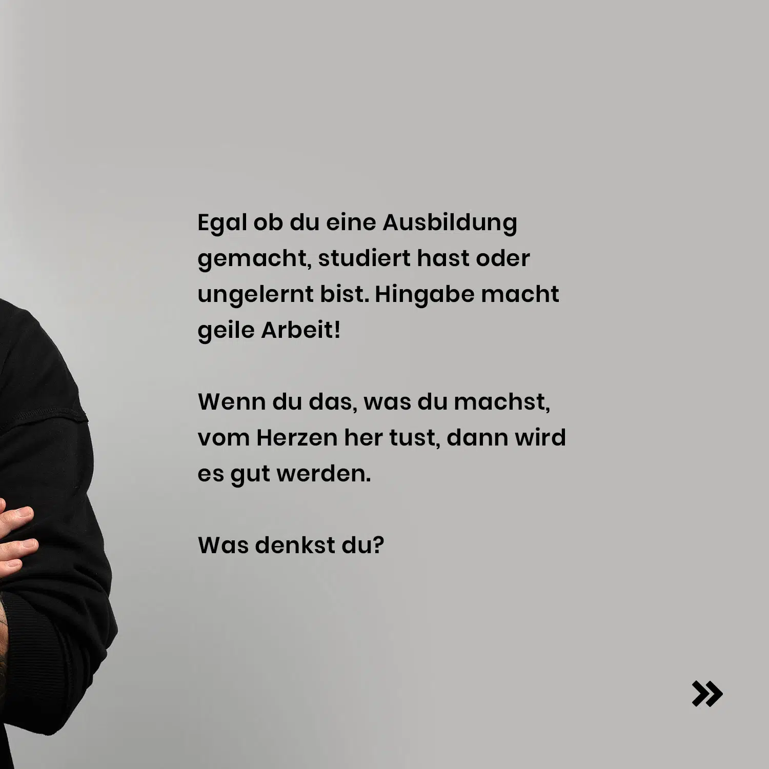 Hingabe macht geile Arbeite - new media labs