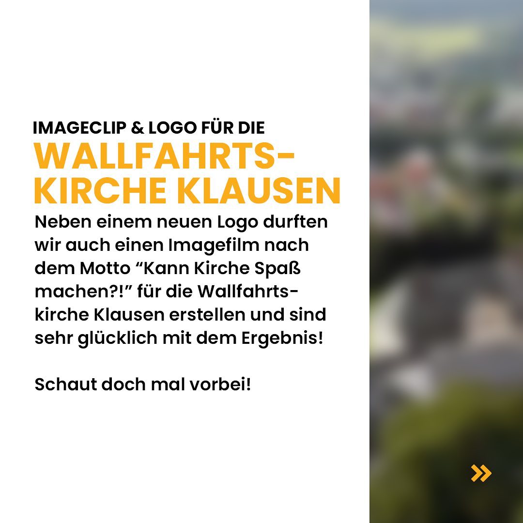 Kirch im collen Design - Wahlfahrtskirche Klausen - new media labs