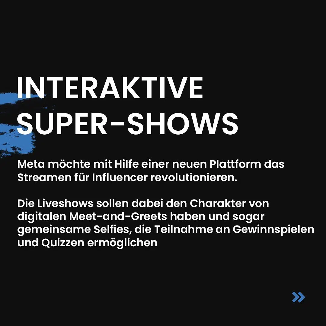 Neuer Streaming Service von Meta - Blogbeitrag new media labs