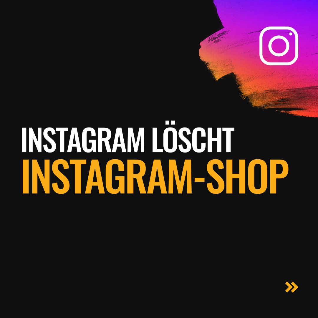 Instagram löscht Shopping-Tab