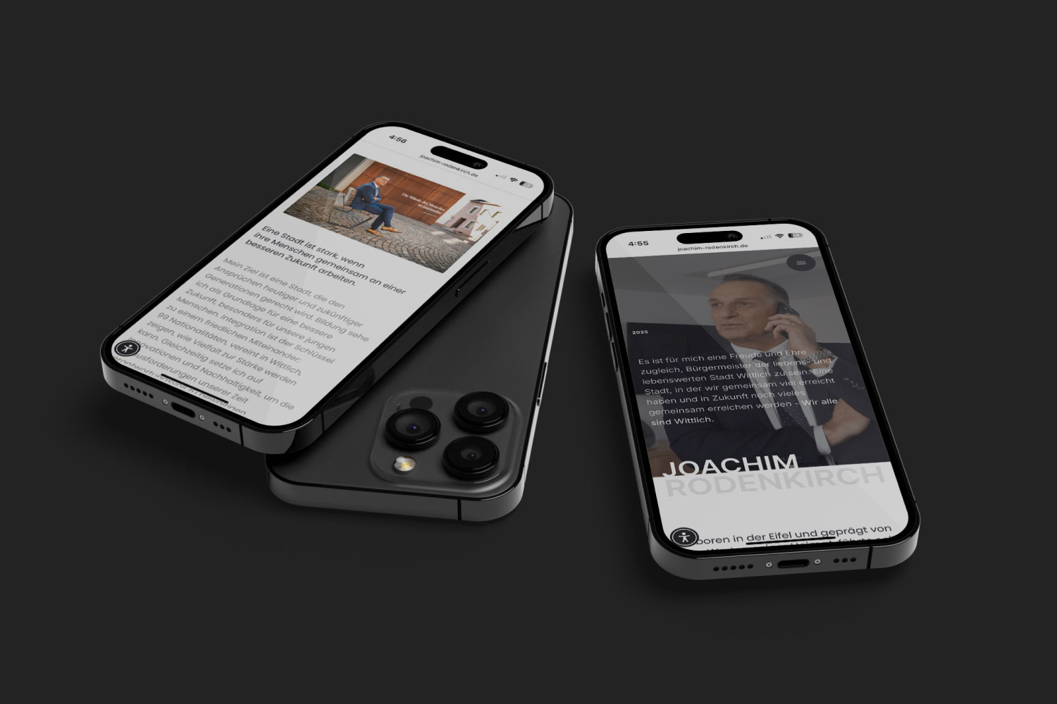 Website Design und Entwicklung für Joachim Rodenkirch in Wittlich