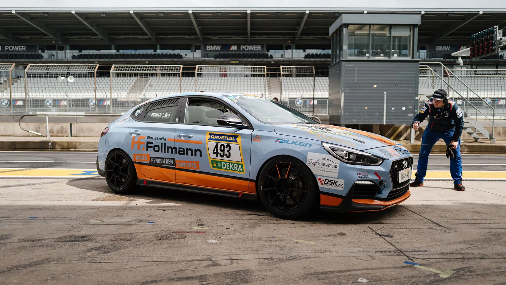 Fotografie, Film und Content für Follmann Baustoffe am Nürburgring