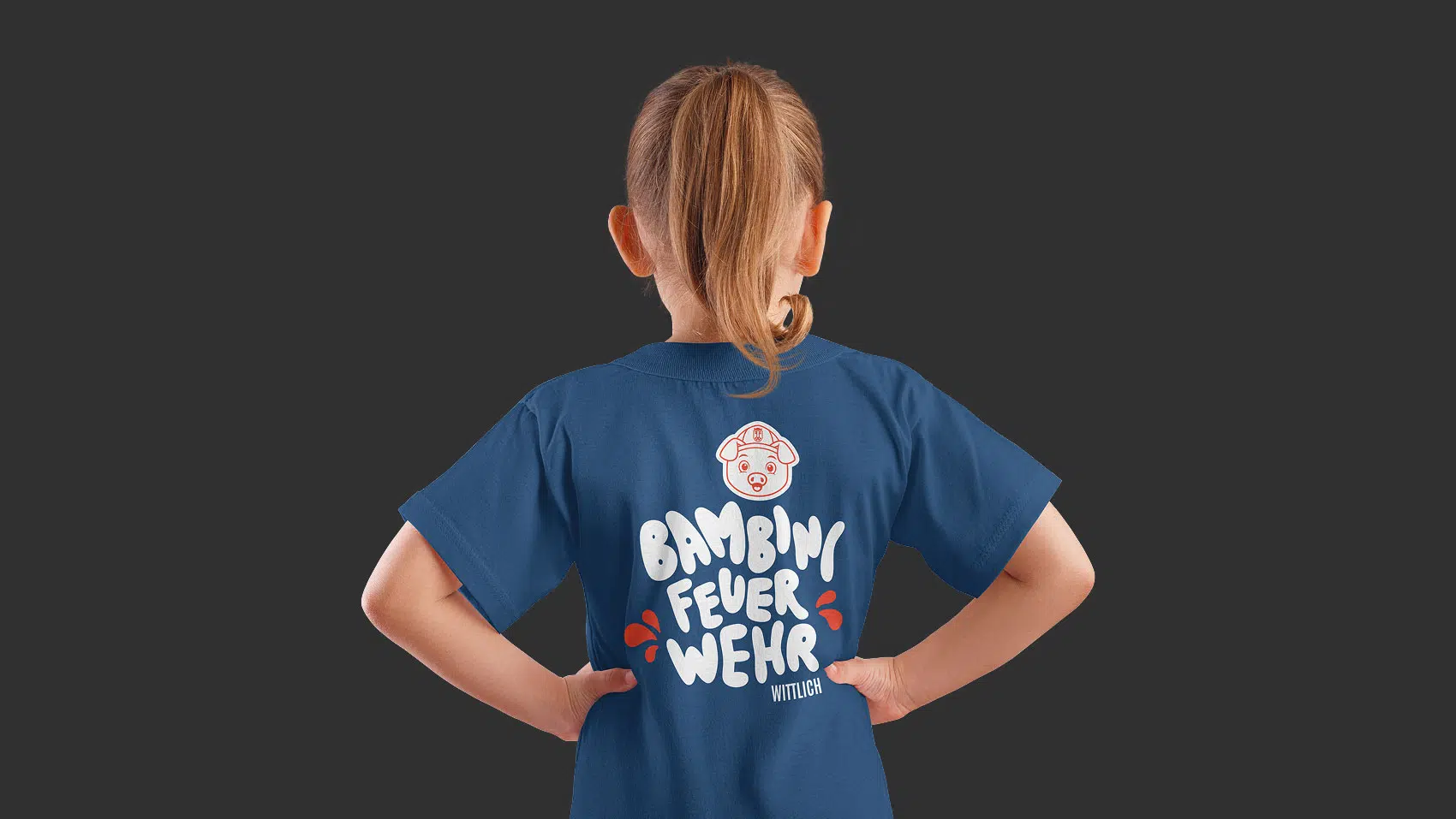 T-Shirt Design für die Bambinifeuerwehr in Wittlich